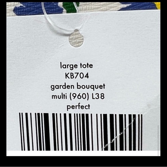 Kate Spade Large Tote Floral Garden Bouquet Multicolored - Picture 3 of 4